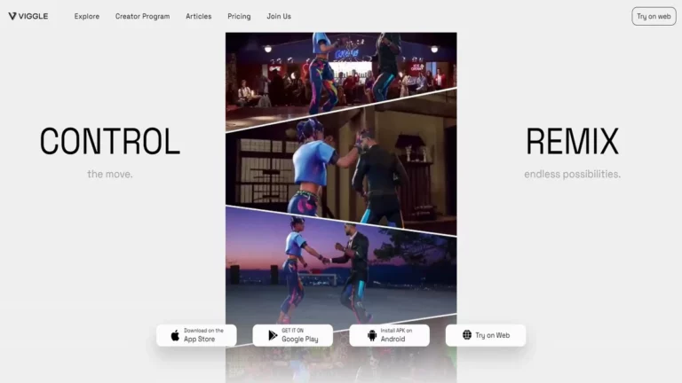 Homage of viggle ai