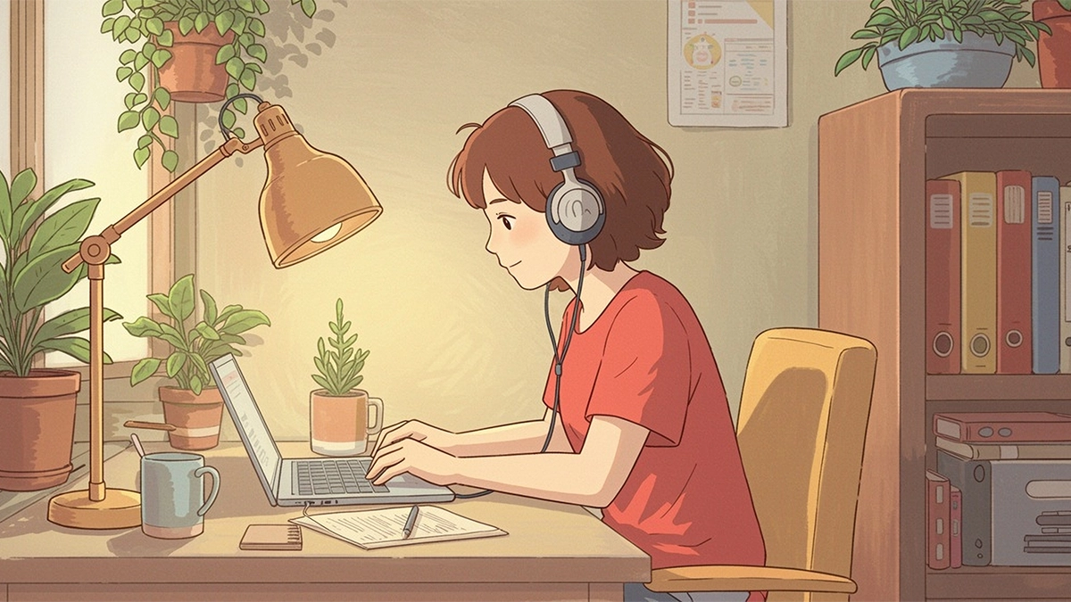 working girl ghibli style image generator