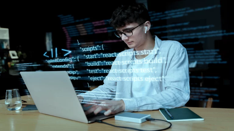 Developer using blackbox.ai