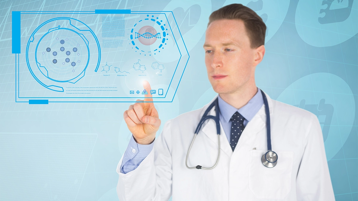 Doctor using wheonx