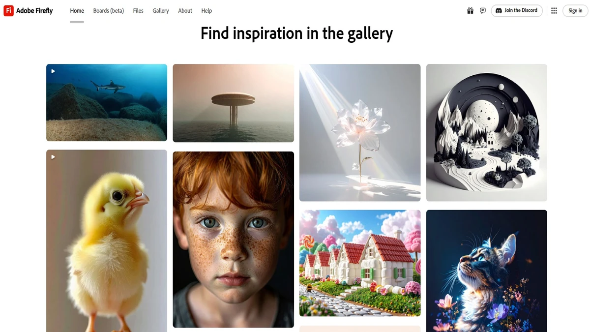 Featured content from adobe firefly ai
