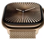 Golden apple watch series 10
