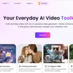 Homepage of clipfly ai