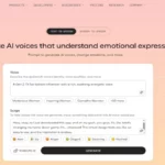 Homepage of hume ai website