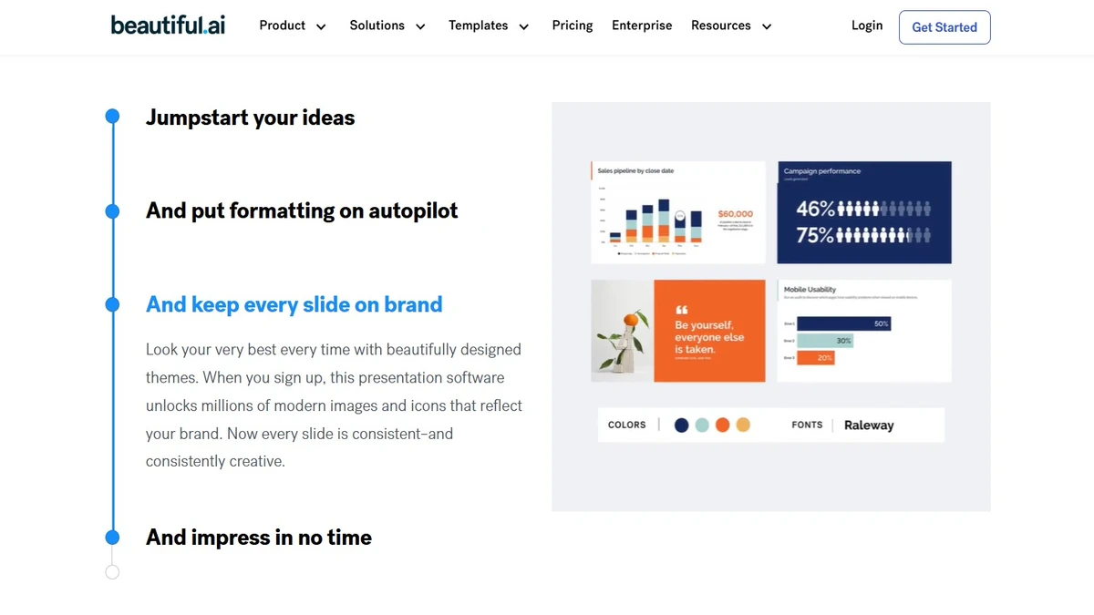 Presentation Guidelines at beautiful ai