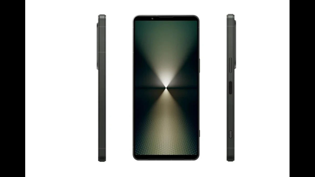 Showing Display of sony xperia 1 vi