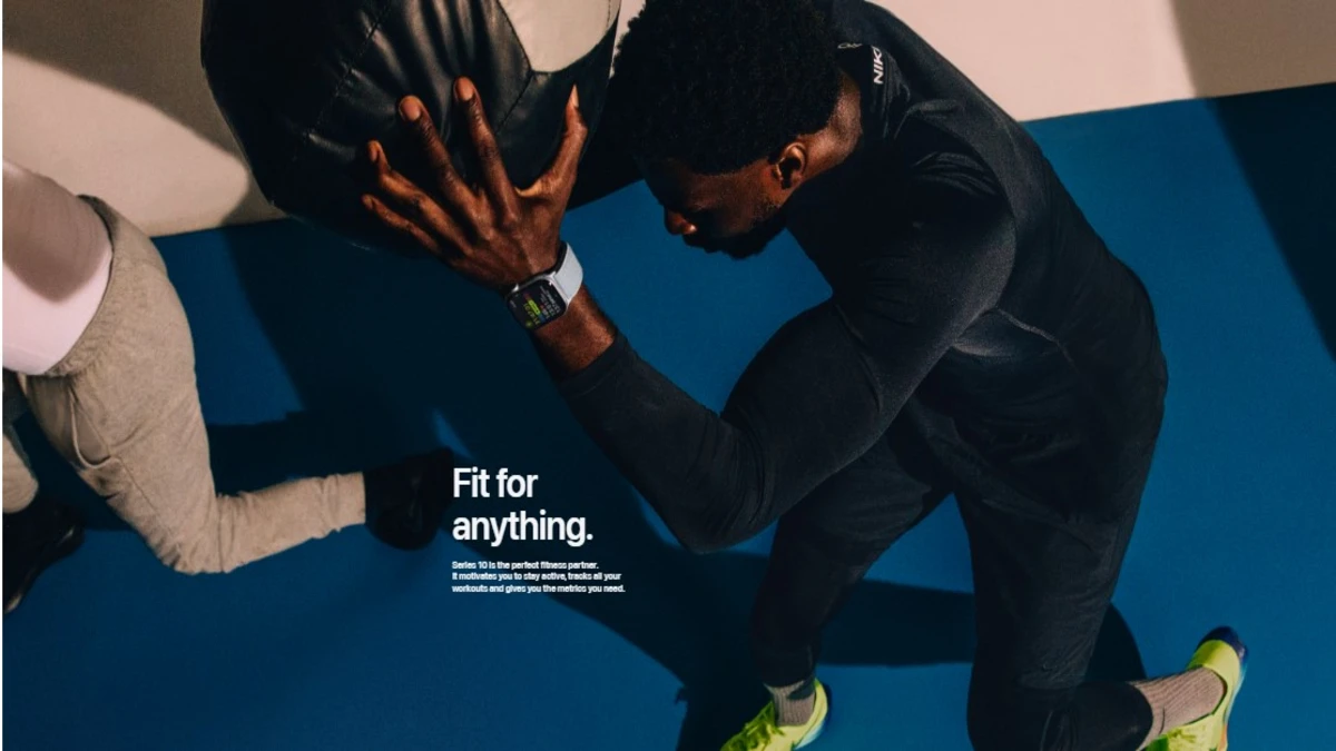 Workout while wearing apple watch series 10