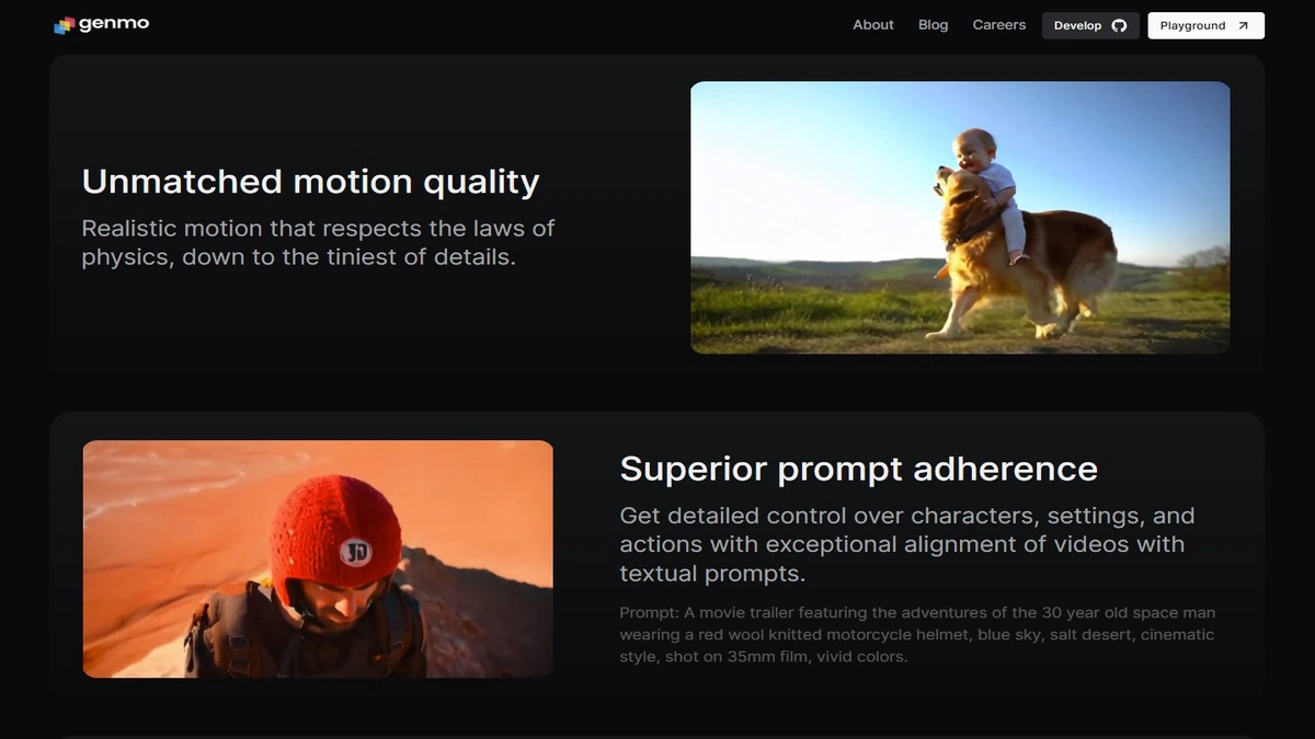 genmo ai generated scene