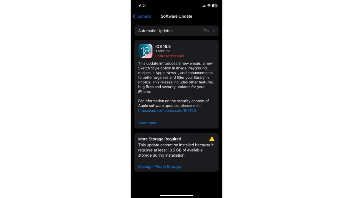 Essential iOS 18.5 security update & New Perks!