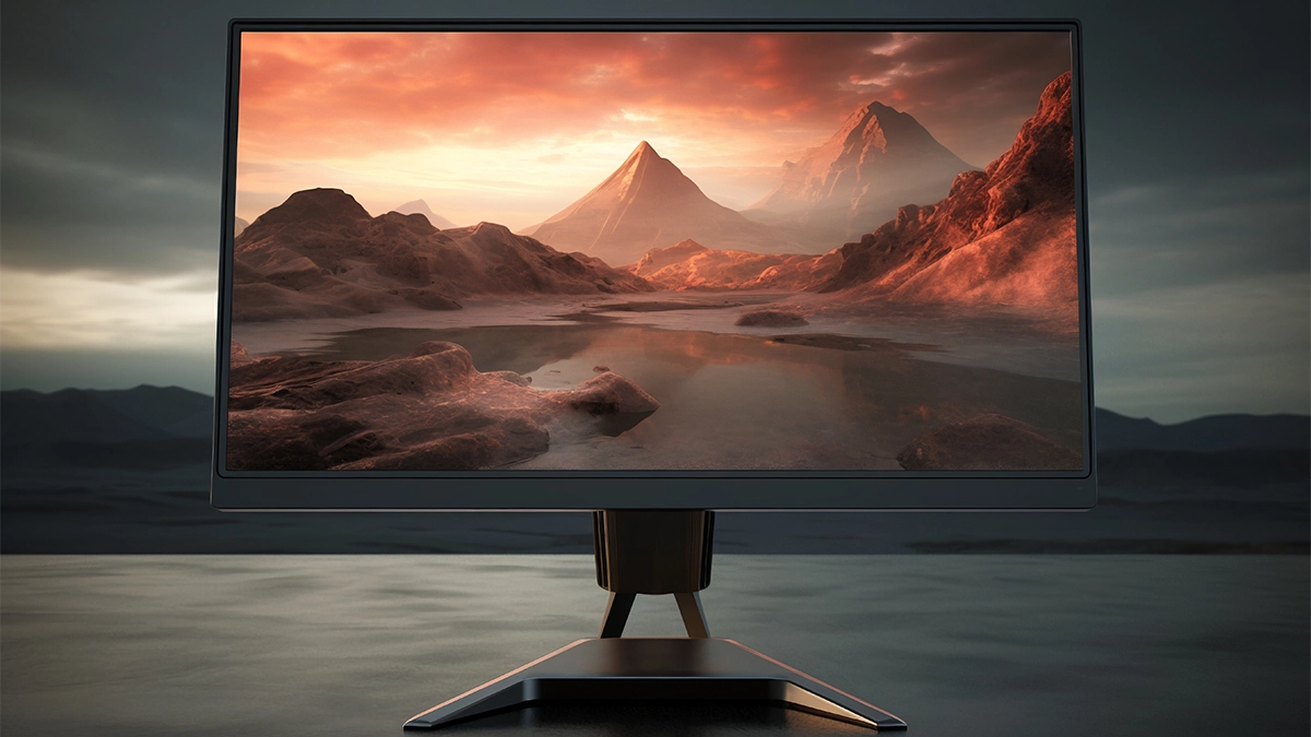 oled monitor sleek design display