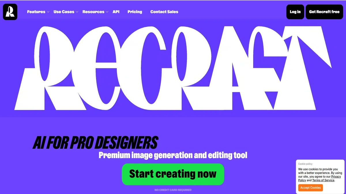 recraft AI competes with stealth ai as an AI tool