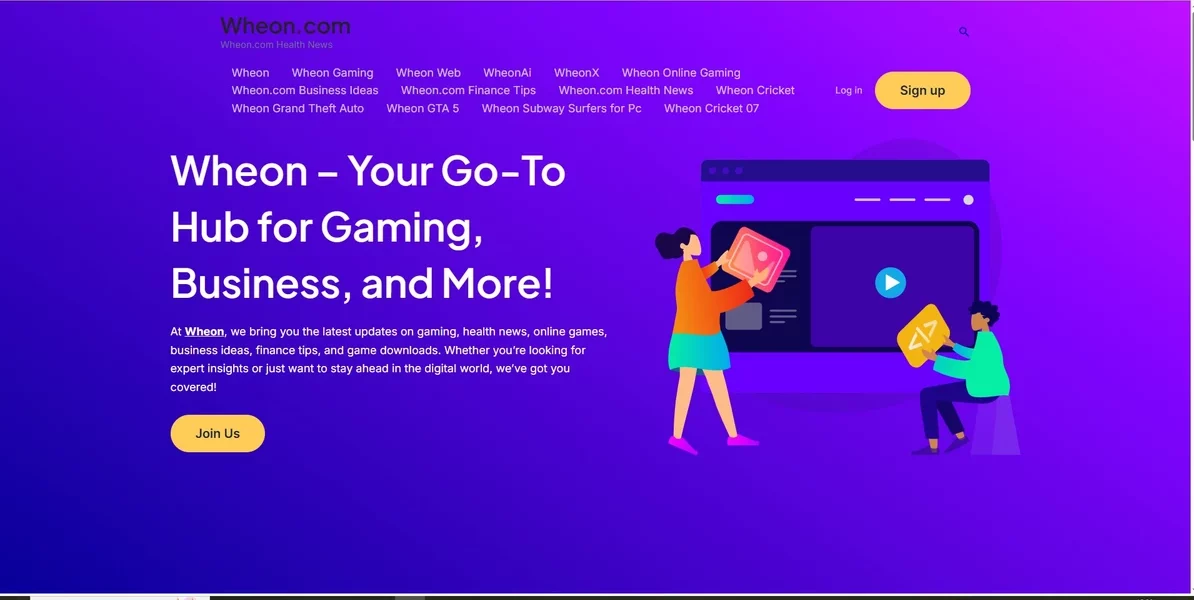 Easy to navigate wheon com