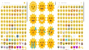 The emoji kitchen options