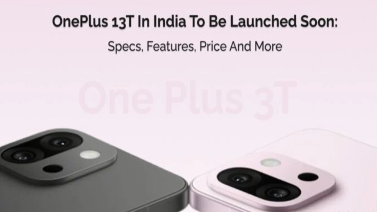 oneplus 13t launching soon