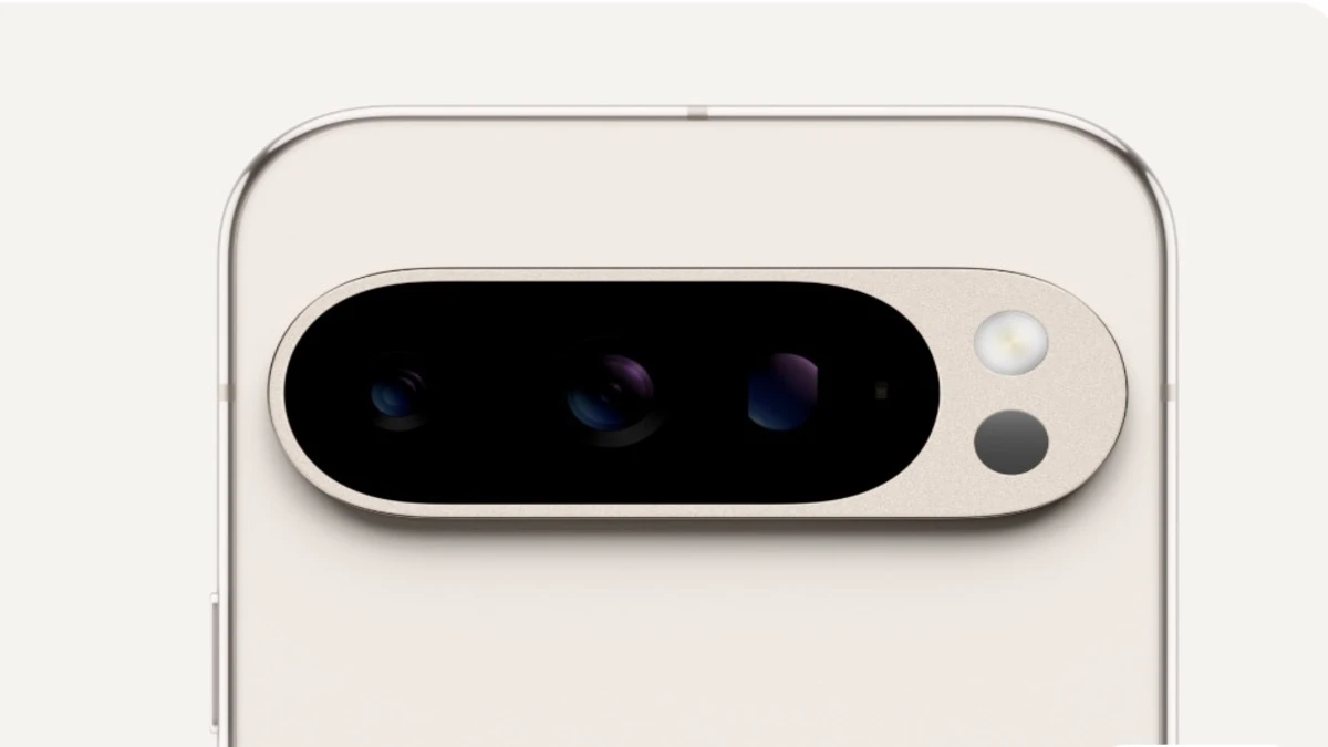 Camera design of google pixel 9 pro