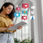 women using facebook marketplace