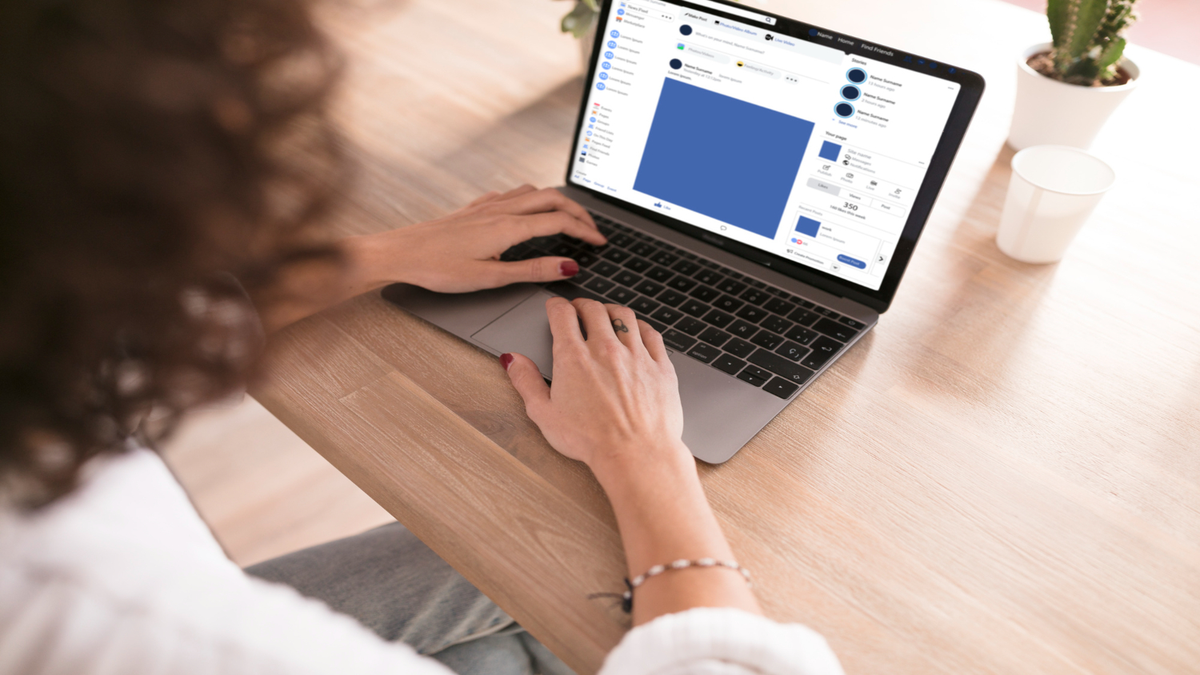 women working on facebook marketplace