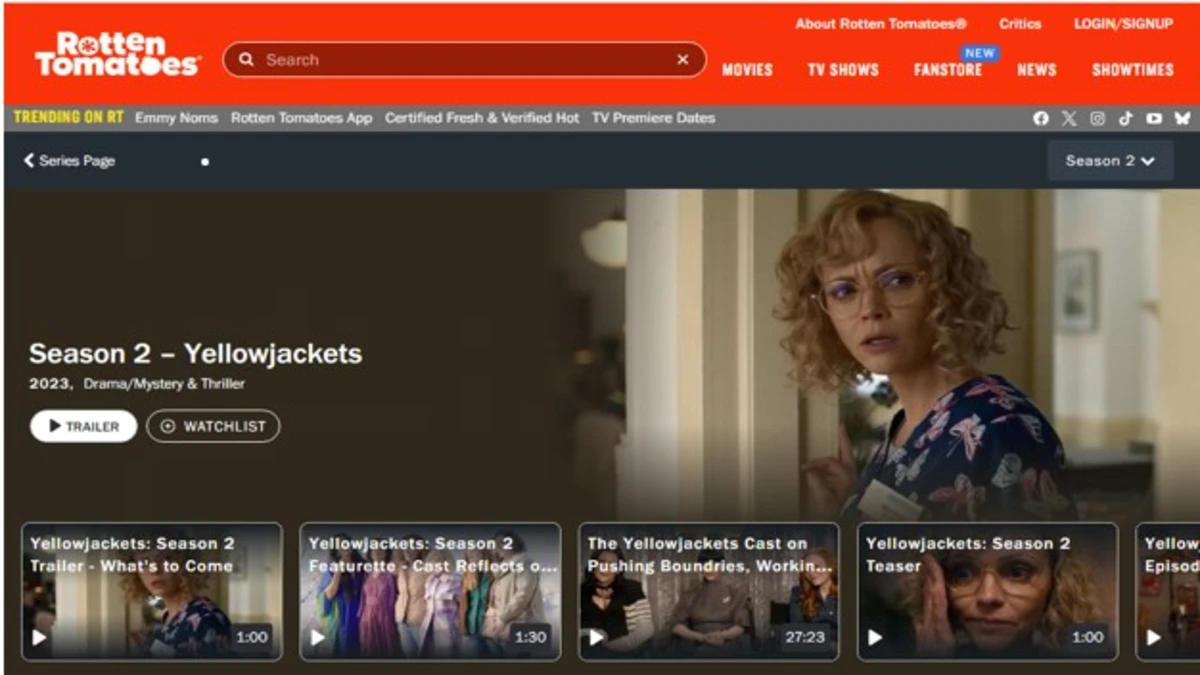 yellowjackets season 2 ratings and episodes