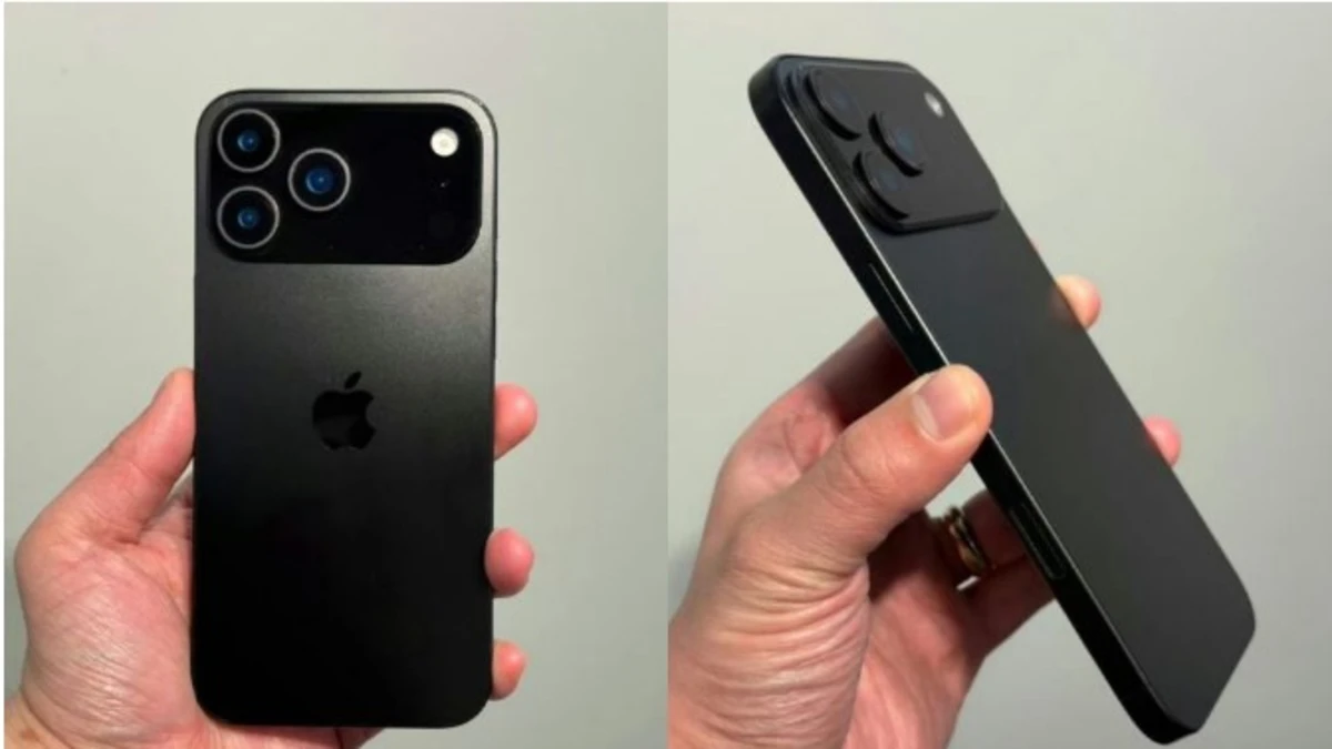 apple iphone 17 pro max sleek design features