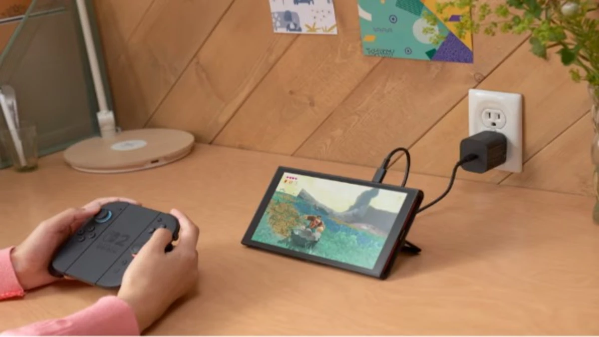 hands with nintendo switch 2 console games