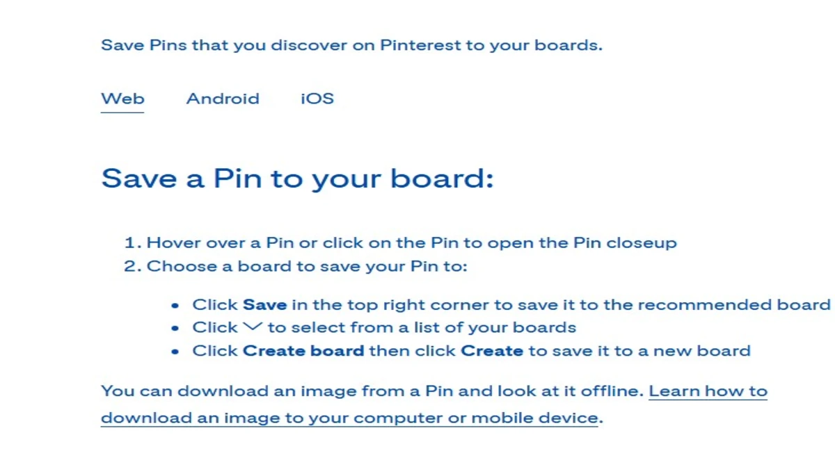 saving pins to pinterest image download