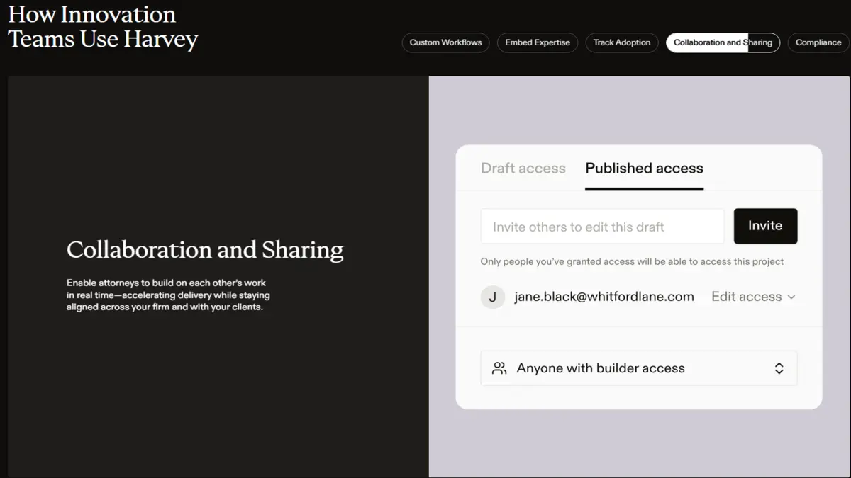 various use cases scenarios of harvey ai