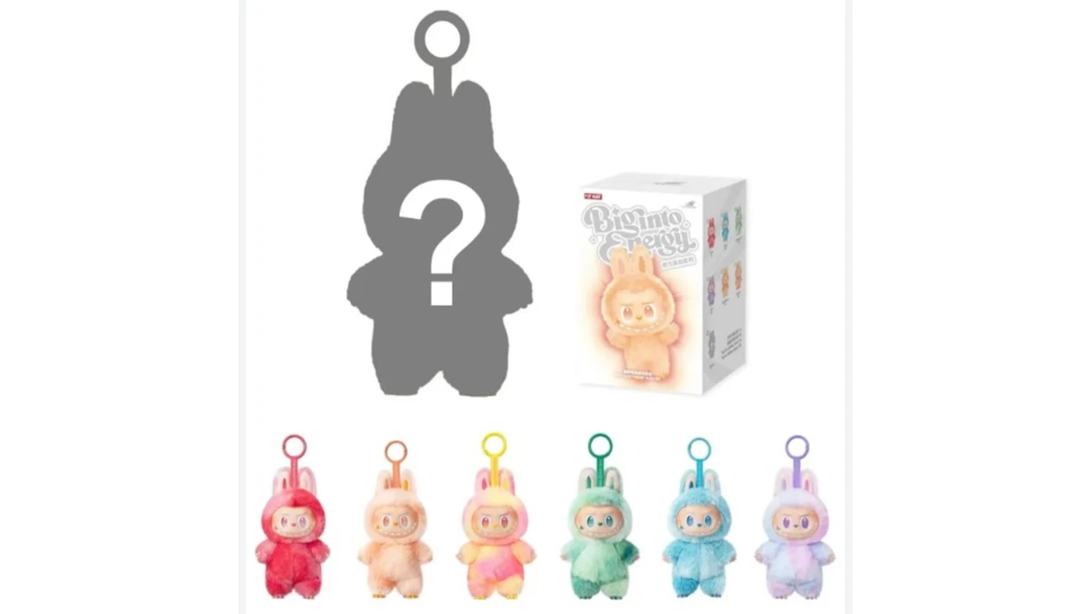 blind box details and colours of Labubu Doll