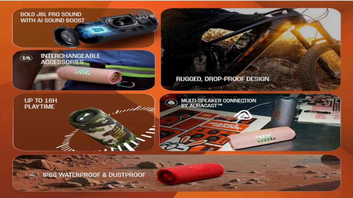 jbl flip 7 features and specifications