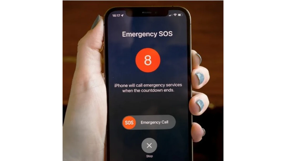activation of sos iphone on various models