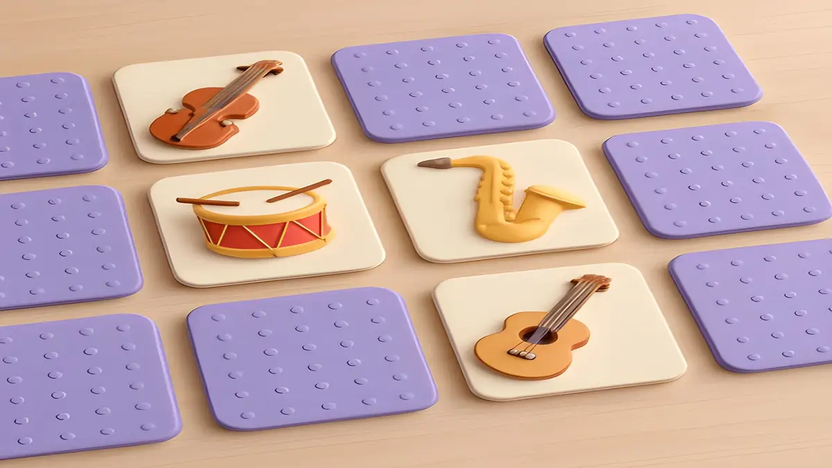 matching pairs and photos in google memory game