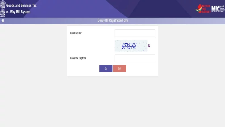 E-Way Bill Registration Form