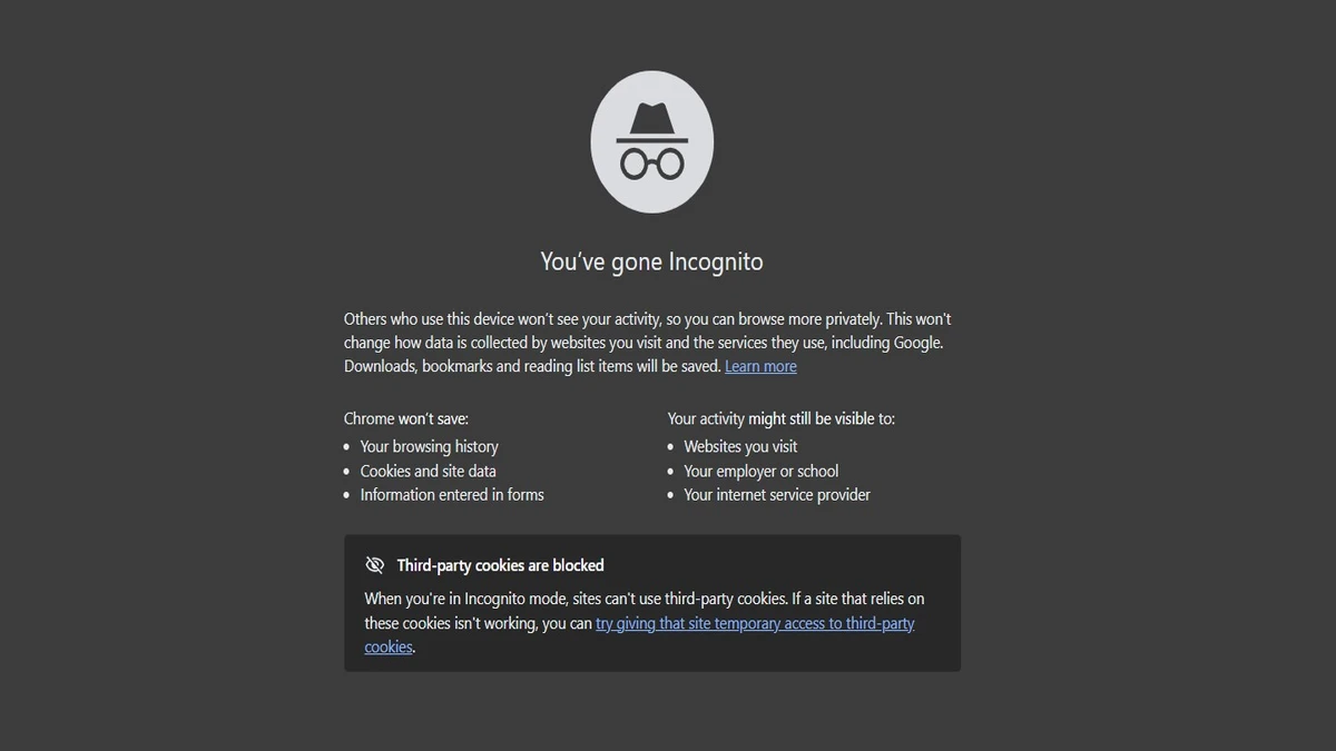 How to delete incognito history on phone