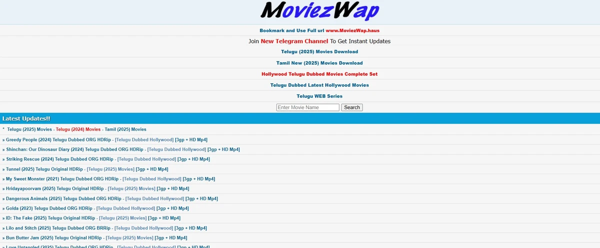 Legal Website of moviezwap