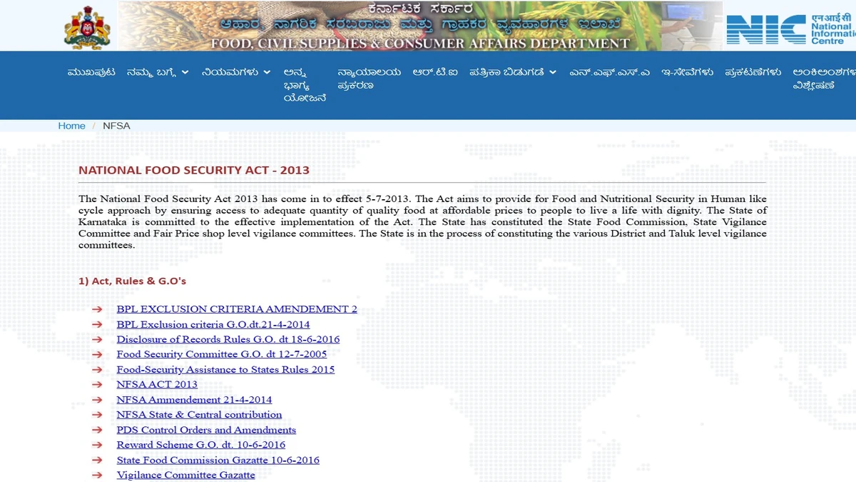 how to use ahara.kar.nic