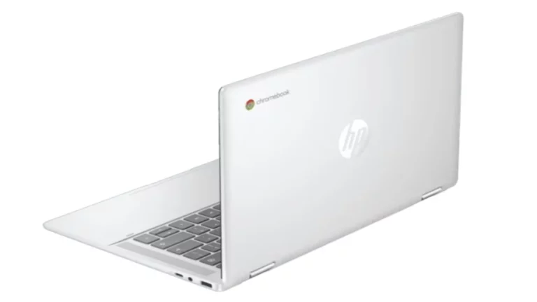 hp chromebook model display