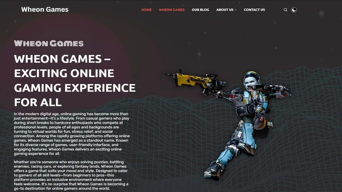 Wheon Games: Your Home for Endless Online Fun