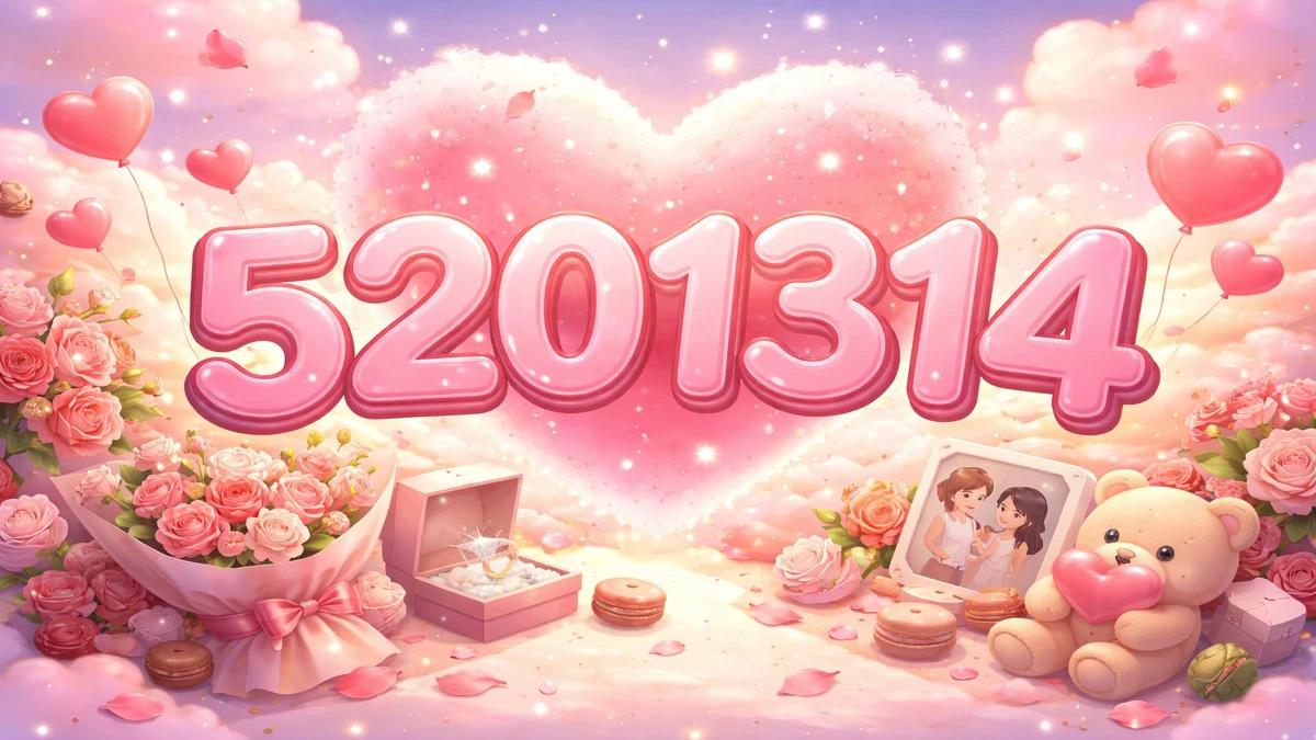 5201314 Meaning Romantic Number Taking Over Texts