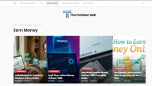 thetechnotrick.com homepage desktop